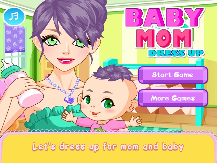 Baby Mom Dressup Beauty Girl Games
