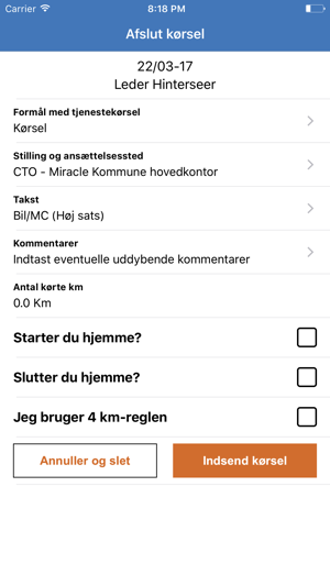 OS2indberetning Kørsel(圖4)-速報App