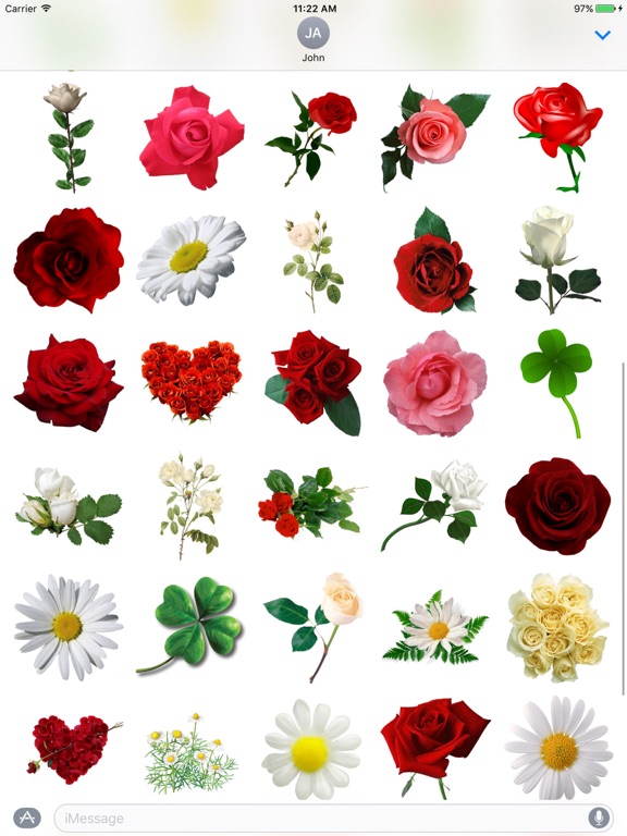 Flowers Sticker Pack!のおすすめ画像3