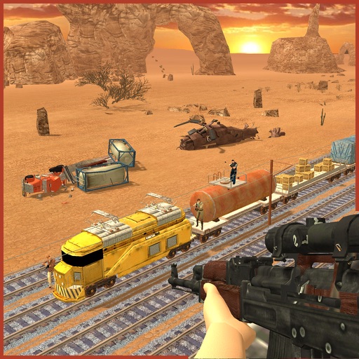 Train Sniper Furious Attack 3D iOS App