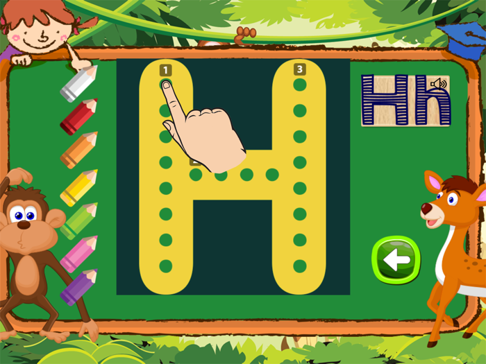 Animals Vocab Alphabet Flashcards for Preschool