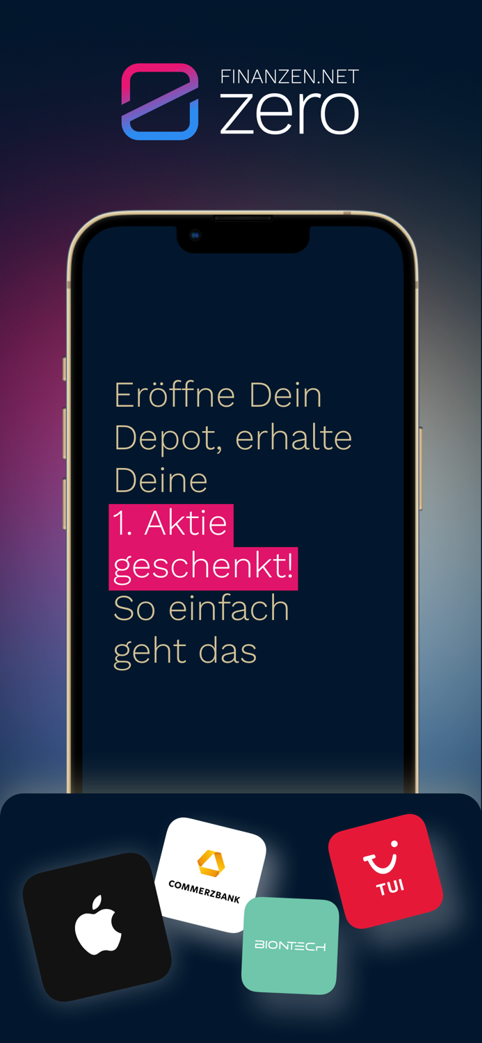 finanzen.net zero Aktien  ETF