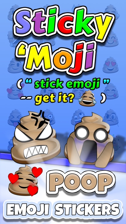 Sticky 'Moji: Poop Stickers