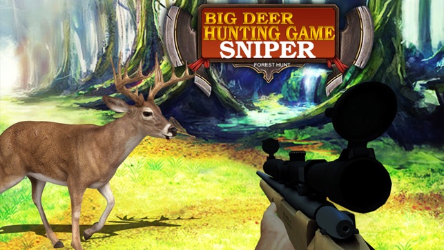 Big Deer Hunting Game : Sniper Forest Hu