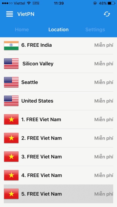 How to cancel & delete VietPN from iphone & ipad 3