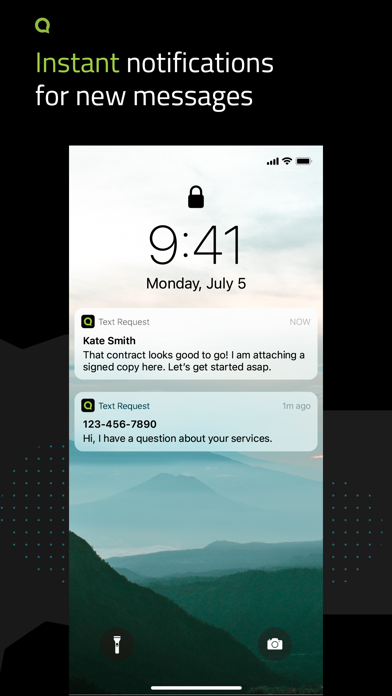Text Request iOS App