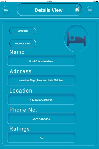 Maldives Offline City Map Navigation screenshot 4