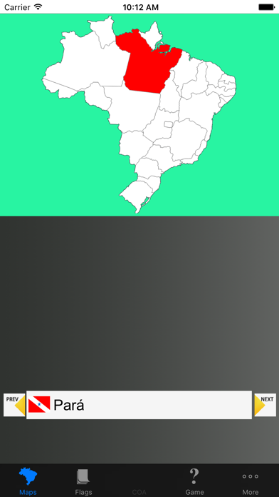 How to cancel & delete Brazil State Maps, Flags, Info from iphone & ipad 1