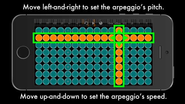 Arpeggionome for iPhone | matrix arpeggiator(圖3)-速報App