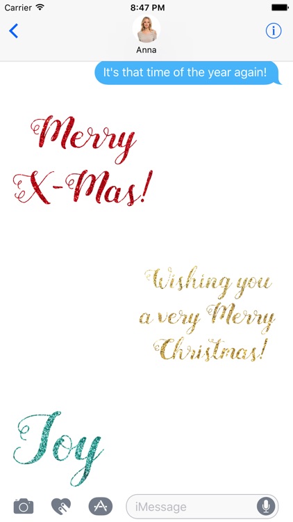Christmas Glitter - Animated Wishes