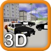 3D City Police Car Driving Training Simulator 2