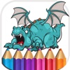 Dragon Coloring Book - Painting Games for kids