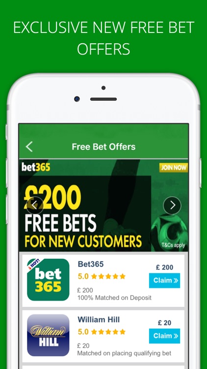 Free Bets Sports Betting App