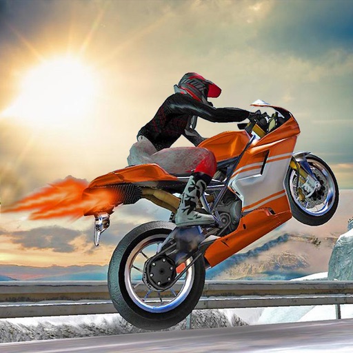 Moto X-Bike Traffic Racer : High-way Down-Hill 3D Icon