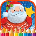 Santa Claus Coloring Page Christmas Book for Kids