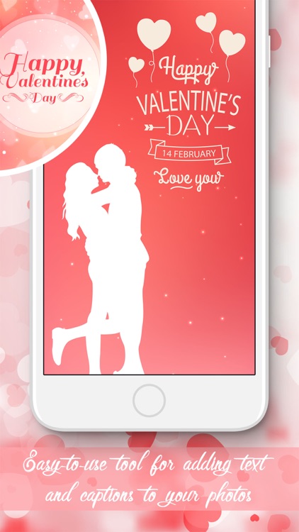 Love card designer - add text & stickers to photo screenshot-3