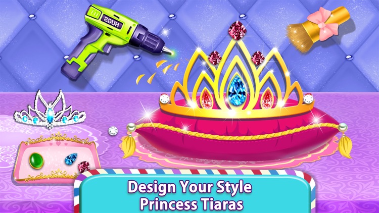 Princess Hair Salon - Dreamtopia Games for Girls screenshot-3