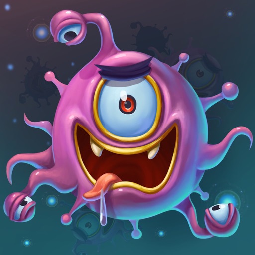 Micro World Evolution - bacteria battle icon