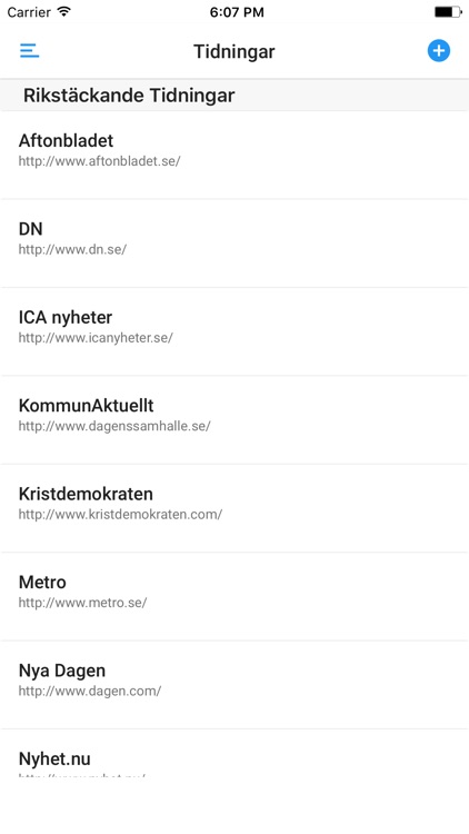 TIDNINGAR OCH TIDSKRIFTER
