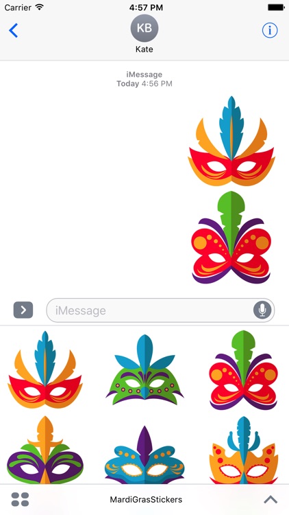 Mardi Gras Carnival Stickers on the App Store