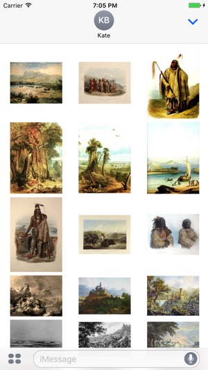 Karl Bodmer Artworks Stickers(圖3)-速報App