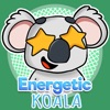 Energetic Koala Emoji