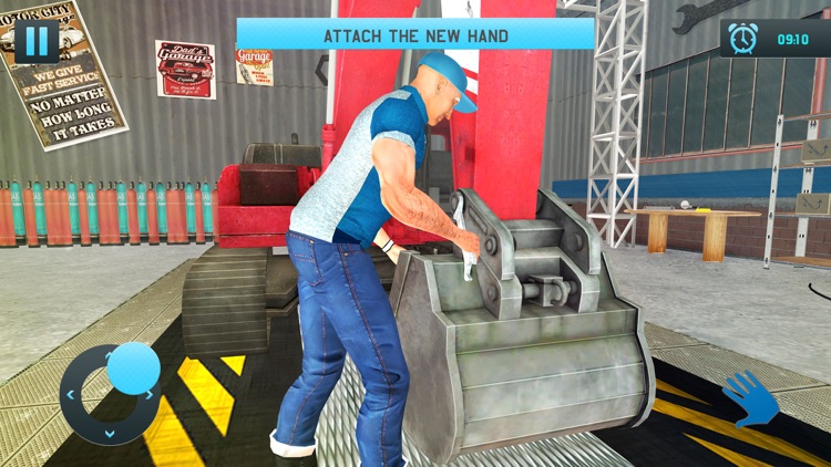 Excavator & Crane Mechanic – Repair Garage Station