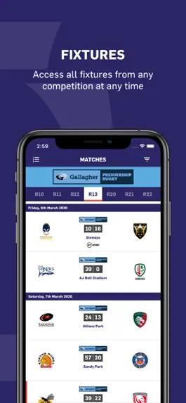 Game screenshot Premiership Rugby apk