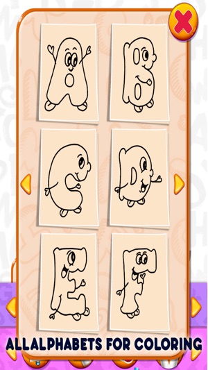 Alphabets Kids Coloring Book(圖3)-速報App