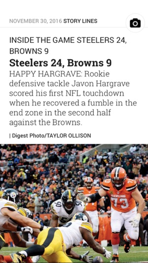 Steeler's Digest(圖2)-速報App