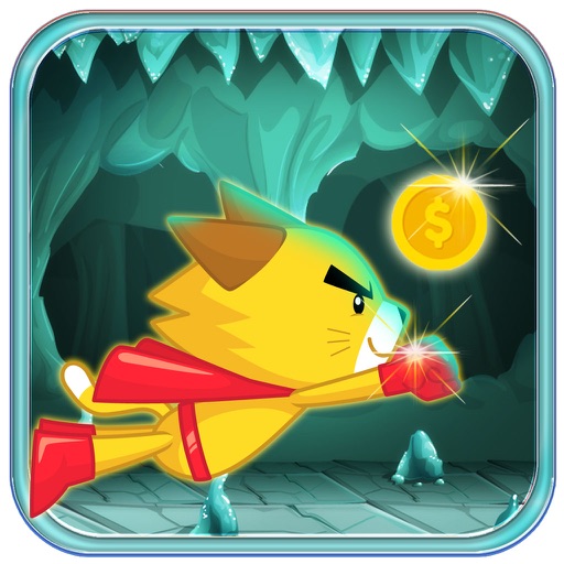 Super Cat Escape the Creepy Cave & Avoid Obstacles Icon