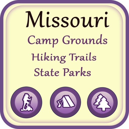 Missouri Campgrounds & Hiking Trails,State Parks icon