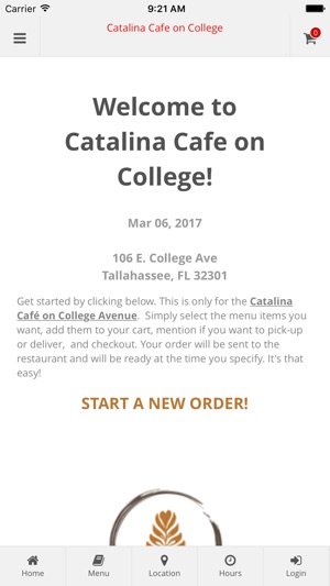 Catalina Cafe on College