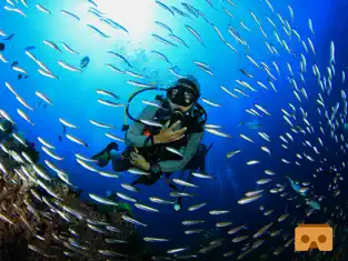 لقطة شاشة 1 VR Scuba Diving with Google Cardboard ( VR Apps ) iphone