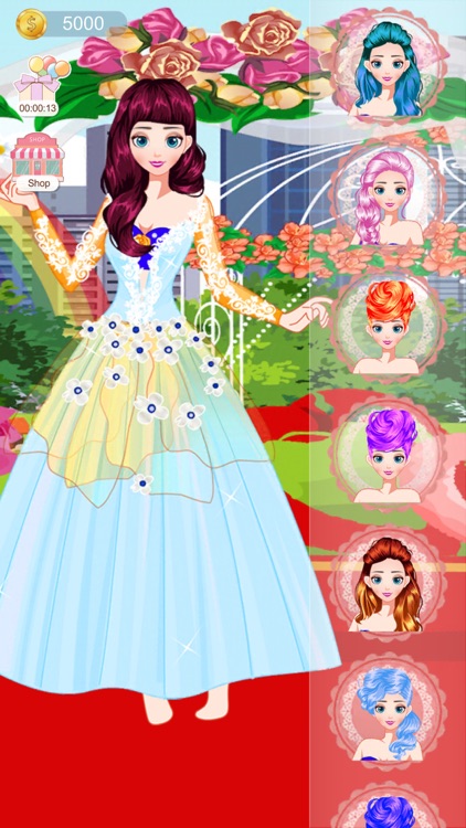 Luxury princess dress - Fashion Beauty games screenshot-3