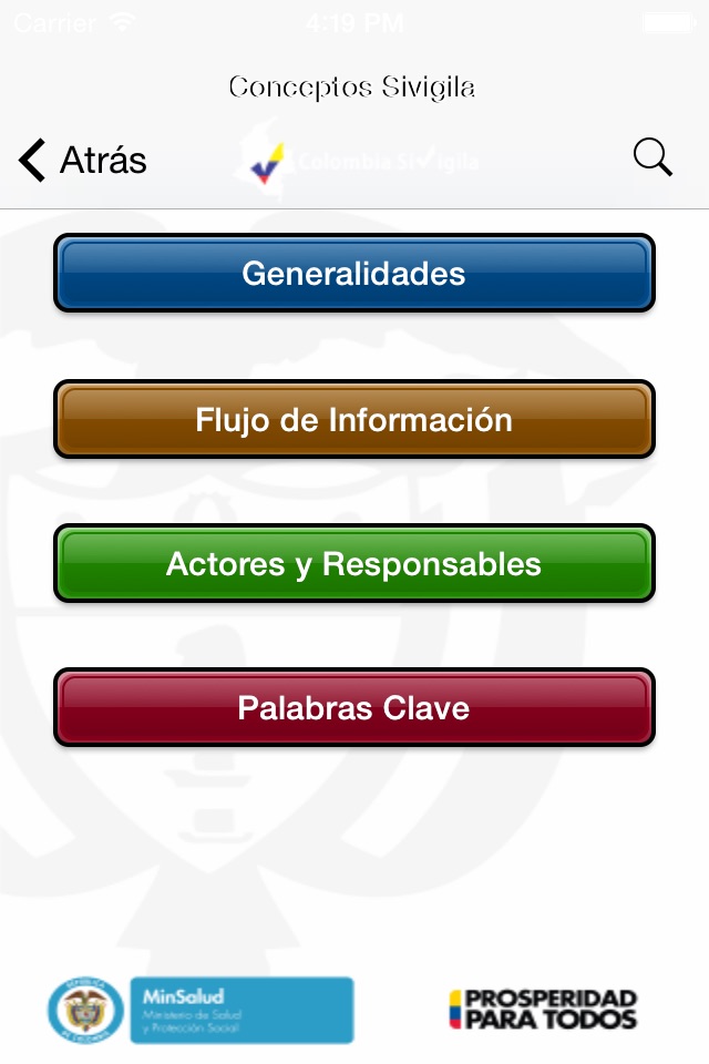 ColombiaSivigila screenshot 4