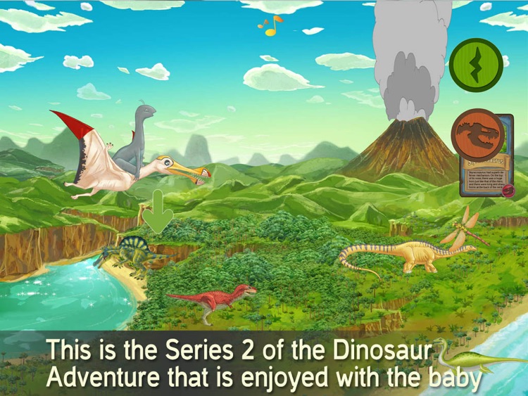 The Series 2 of the Dinosaur with baby dino Coco screenshot-0