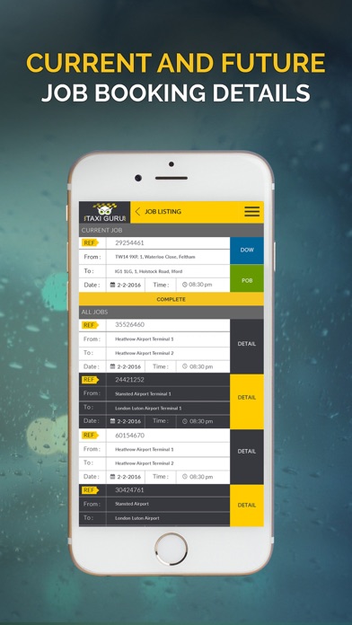 Screenshot #2 pour Taxi Guru Partner
