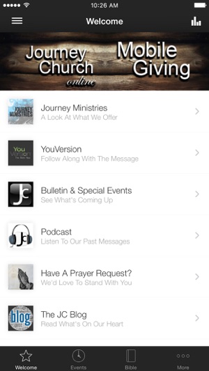 Journey Church App