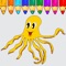 Octopus Coloring Book Game For Kids Edition