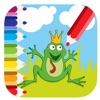 Coloring Page Frog Games For Kids And Preschool