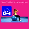 Women's full body toning home workout