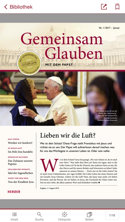 Gemeinsam Glauben - Mit dem Papst screenshot-3