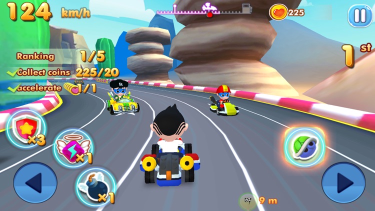 Super Bluey Car Racing