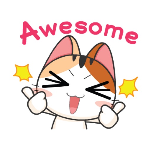 Funny Cat Emoji for iMessage Set 3 icon