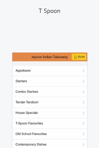 T Spoon Indian Takeaway screenshot 2
