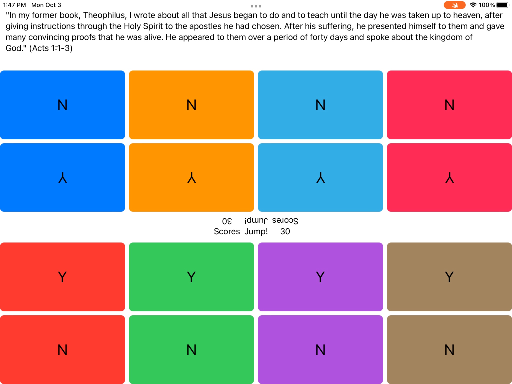 Teen Bible Quiz Training - 22 screenshot 3