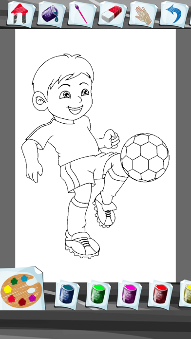How to cancel & delete Sport Coloring Book from iphone & ipad 3