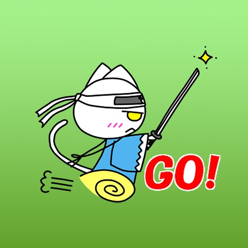 Mew Meow Ninja Team Stickers icon
