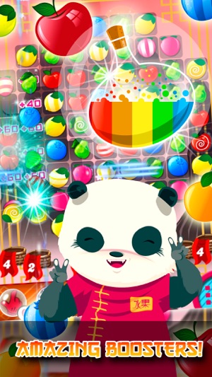 Panda Fruit Harvest Free Match 3(圖4)-速報App